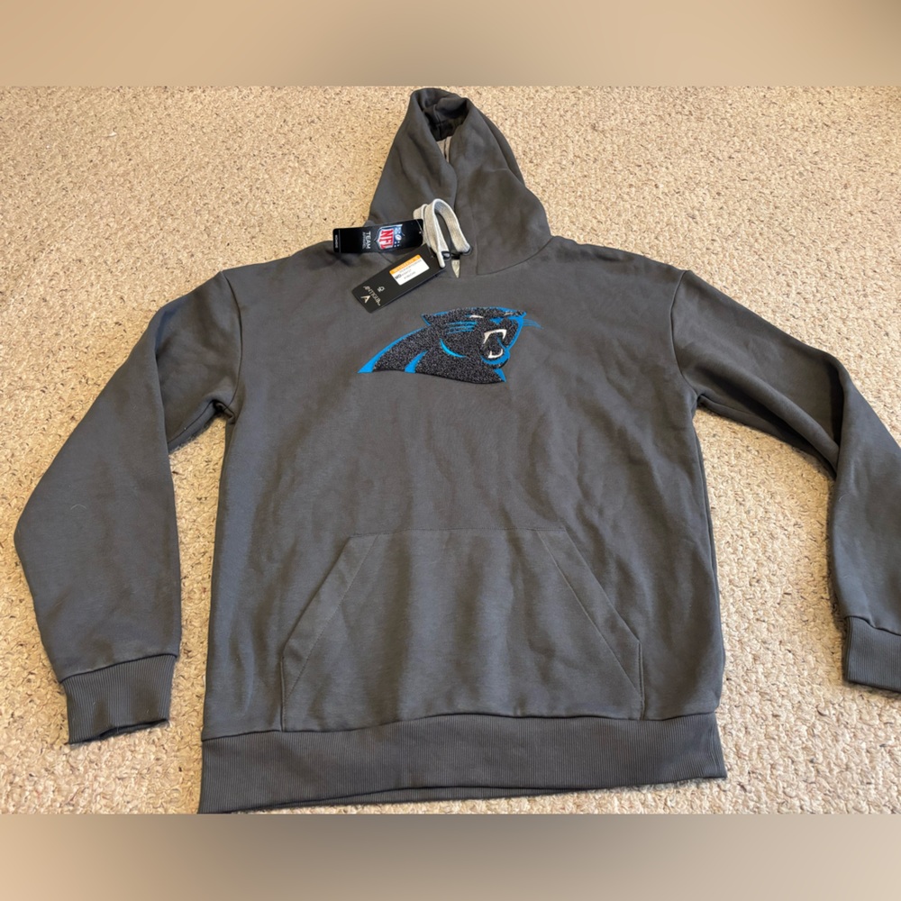 ANTIGUA WOMENS NFL CAROLINA PANTHERS HOODIE SZ M NWT FOOTBALL